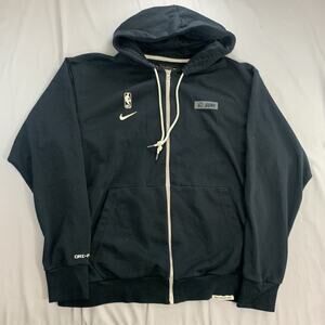 Nike Team Phoenix Suns Jacket Game Hoodie Full Zip Warm Up Standard Issue Sz XL